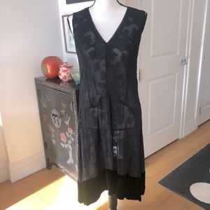 DKNY 20s Art Deco Flapper Chemise